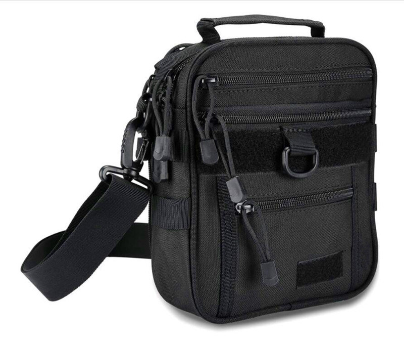 Bolsa de pistola para equipamento externo, bolsa tática com alça de ombro para pistola 